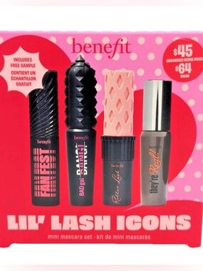 Benefit Lil’ Lash Icons Mini Mascara 
4pc Set